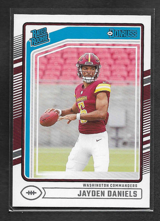 Daniels, Jayden 2024 Donruss rated rookie #389