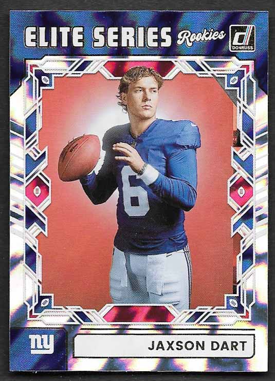 Dart, Jaxson 2025 Donruss Elite series rookies #esr-jdt  ROOKIE GIANTS