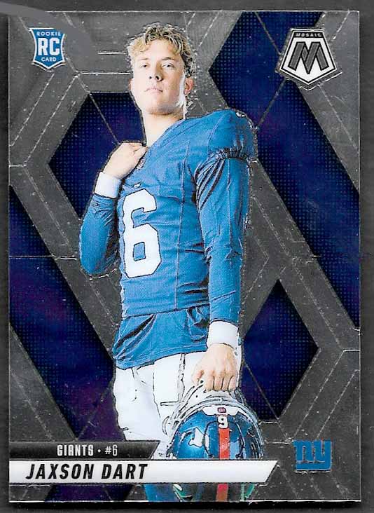 Dart, Jaxson 2025 Panini Mosaic Rookie Variation #288  ROOKIE GIANTS