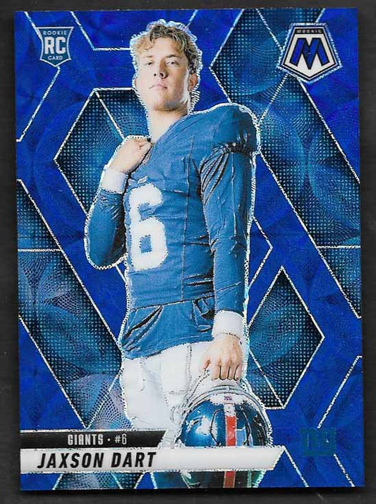 Dart, Jaxson 2025 Panini Mosaic Blue scope #288  ROOKIE GIANTS