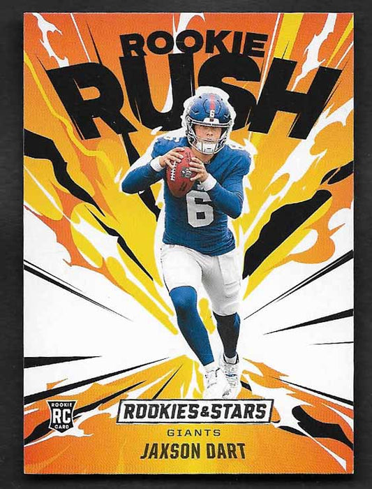 Dart, Jaxson 2025 Rookies Star rookie rush #6  ROOKIE GIANTS