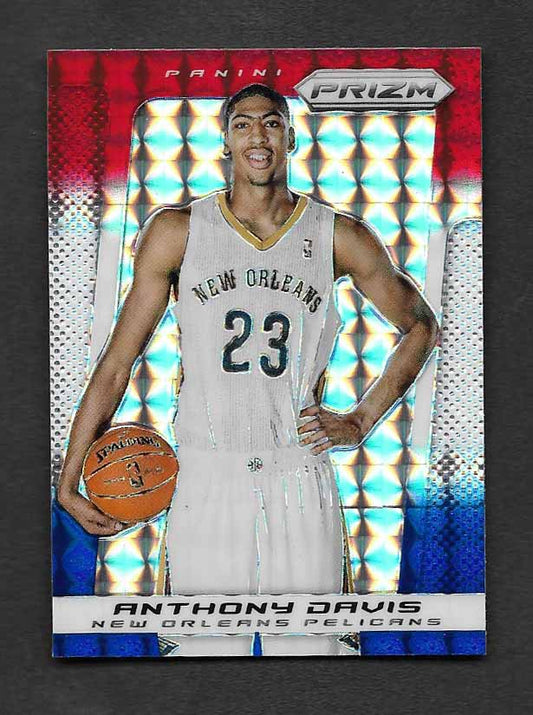 Davis, Anthony 2013 Prizm red white blue #4