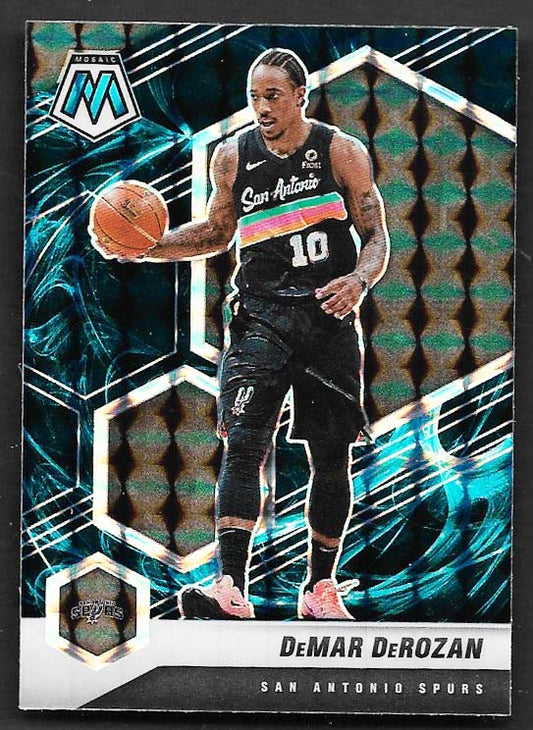 Derozan, Demar 2020 Panini Mosaic genesis #133  SPURS BULLS KINGS