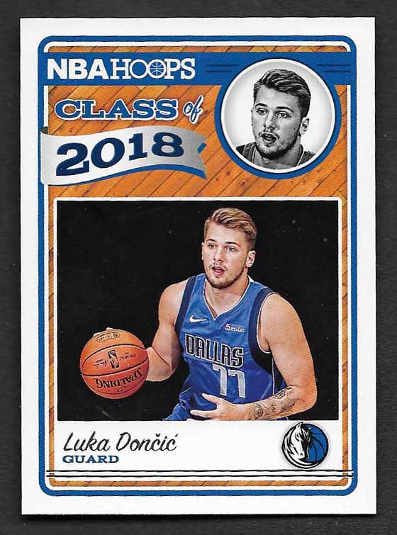 Doncic, Luka 2018 Hoops class of #3  ROOKIE LAKERS MAVERICKS