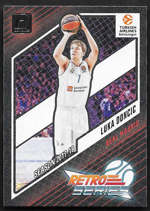 Doncic, Luka 2023 Donruss Euroleague retro #1  MAVERICKS LAKERS