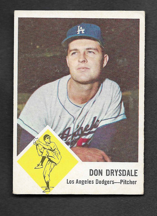 Drysdale, Don 1963 Fleer HOF #41