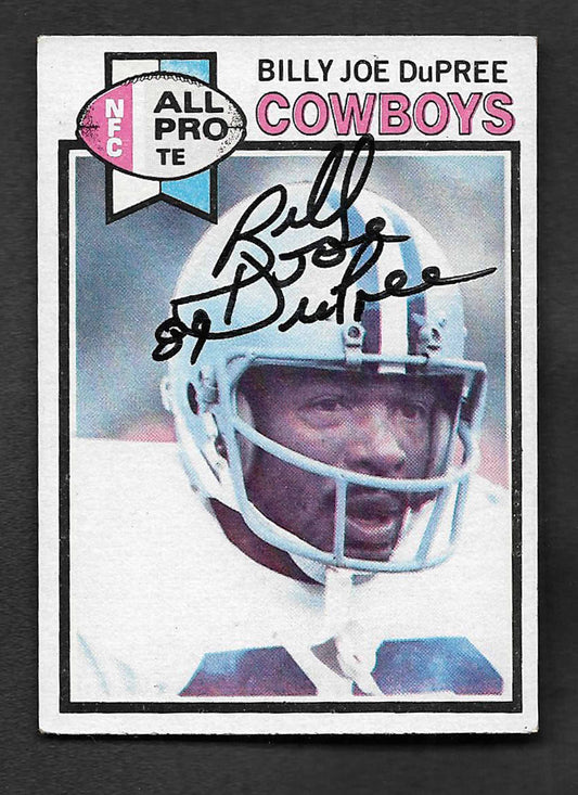 Dupree, Billy Joe 1979 Topps autograph TTM #110