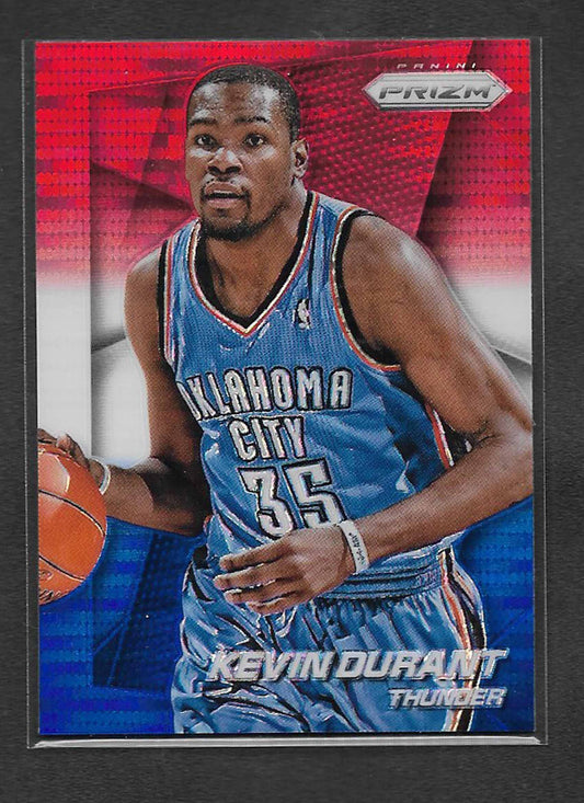 Durant, Kevin 2014 Prizm red white blue #86