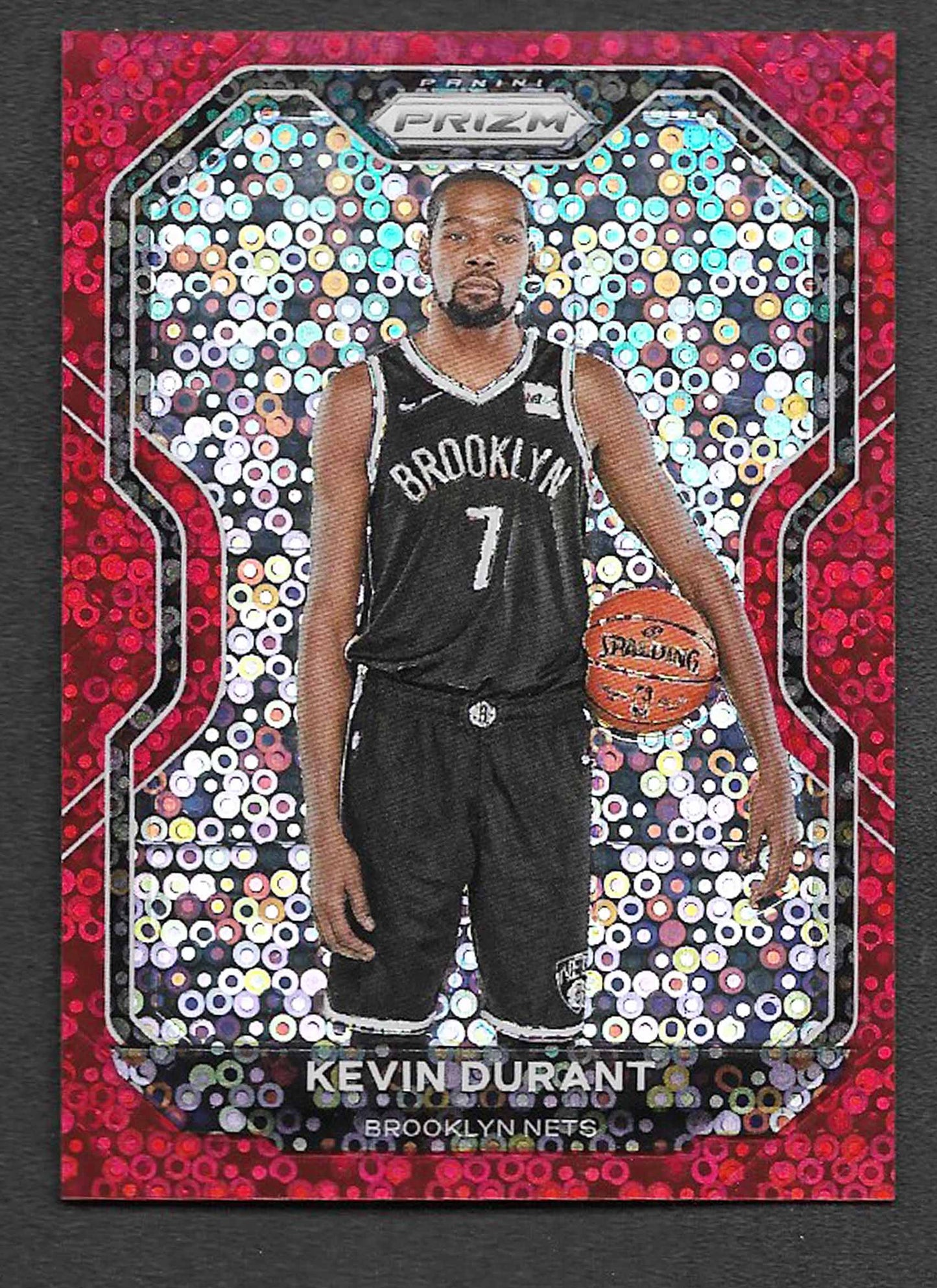 Durant, Kevin 2020 Prizm  Fast break red circles    10/125 #81