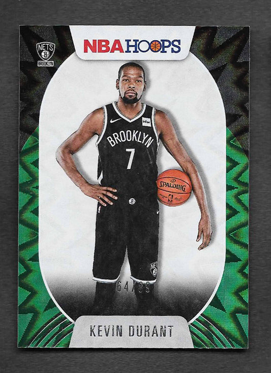 Durant, Kevin 2020 Hoops  green explosion   64/89 #189