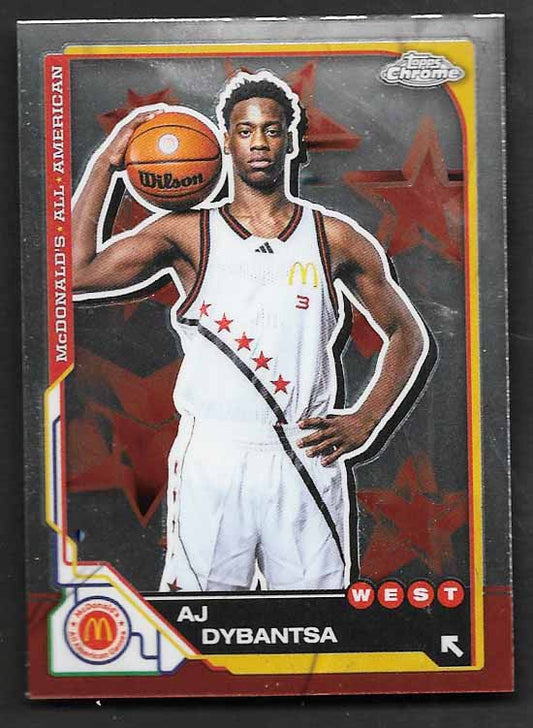 Dybantsa, AJ  2025  Topps Chrome McDonald's  #7  ROOKIE