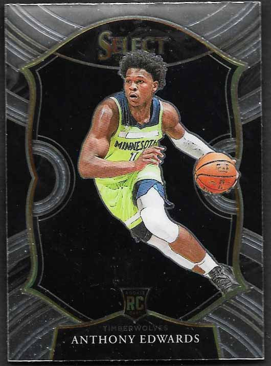 Edwards, Anthony 2020 Select concourse #61  ROOKIE TIMBERWOLVES