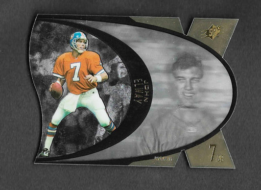 Elway, John 1997 SPX HOF gold #spx23