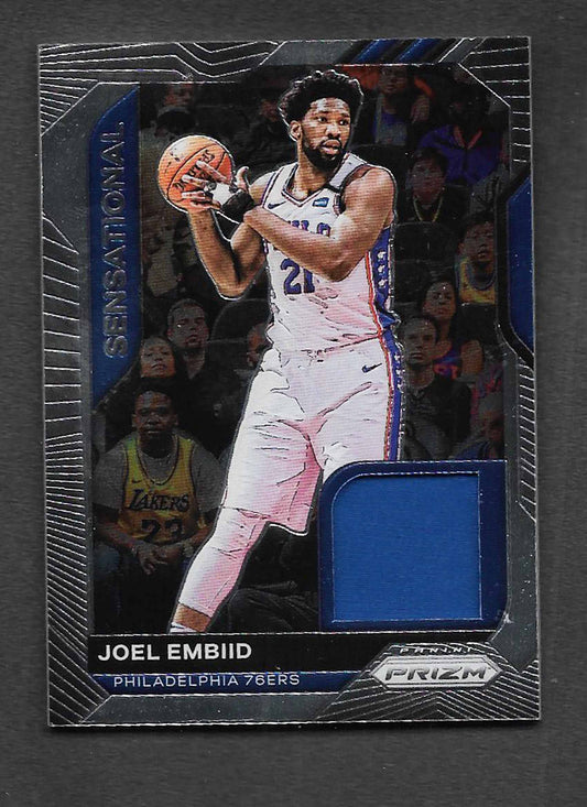 Embiid, Joel 2020 Prizm Sensational swatches #sswjem