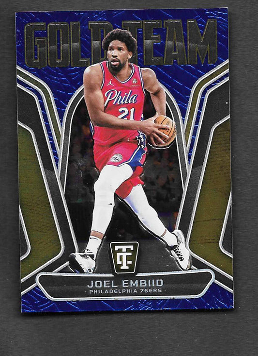 Embiid, Joel 2024 Topps Totally Certified gold mirror  35/49 #10