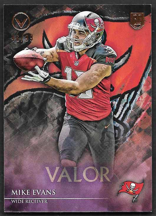 Evans, Mike 2014 Topps valor 46/99  #160  ROOKIE BUCCANEERS 49ERS