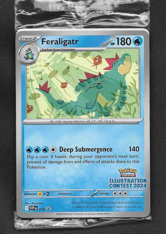 Feraligatr promo sealed 213