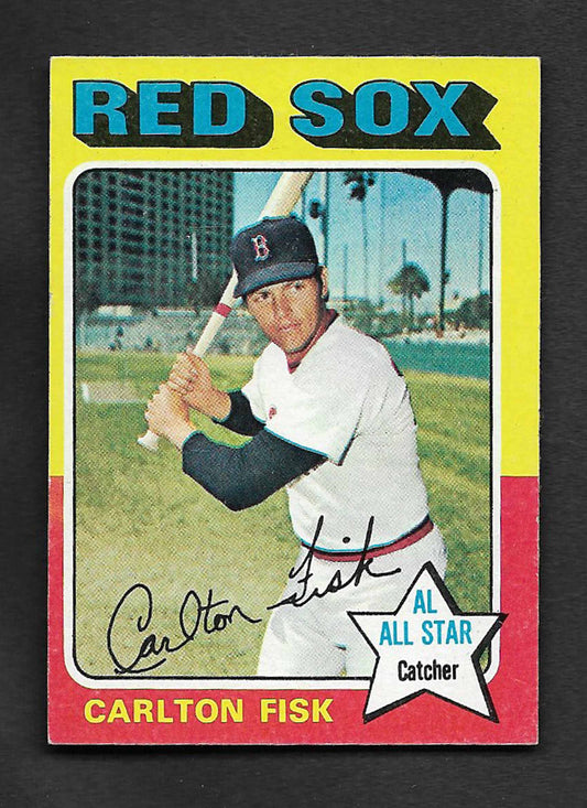 Fisk, Carlton 1975 Topps HOF #80