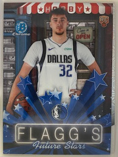 Flagg, Cooper 2025 Bowman Chrome hobby stars #hs3  ROOKIE MAVERICKS