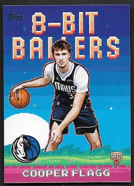Flagg, Cooper 2025 Topps 8 bit ballers #31  ROOKIE MAVERICKS