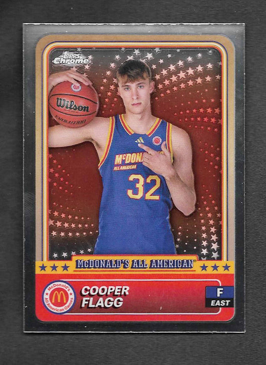 Flagg, Cooper 2024 Topps Chrome McDonalds All American #78 ROOKIE