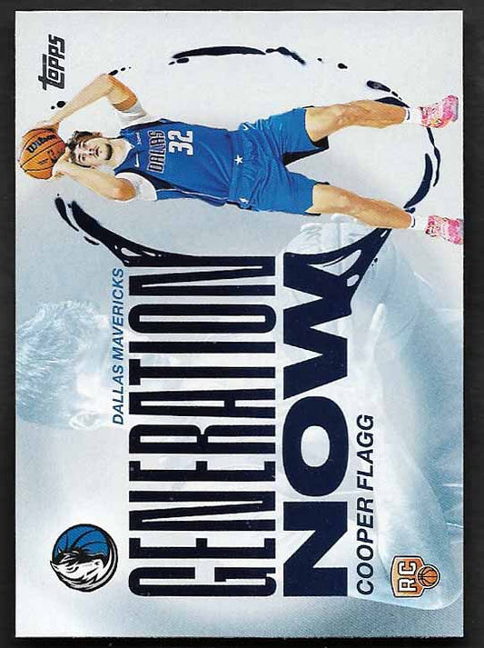 Flagg, Cooper 2025 Topps generation now #gn1  ROOKIE MAVERICKS