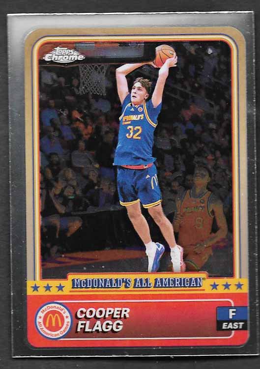 Flagg, Cooper 2024 Topps Chrome Mcdonalds #28  ROOKIE MAVERICKS
