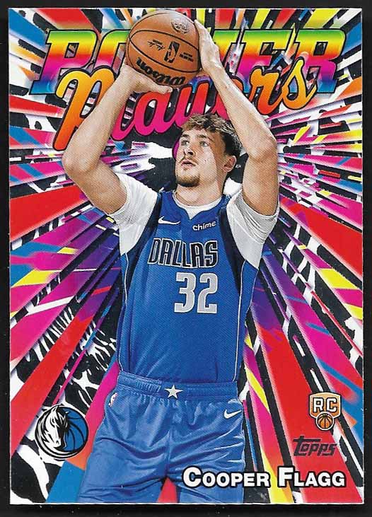 Flagg, Cooper 2025 Topps power players #pp16  ROOKIE MAVERICKS