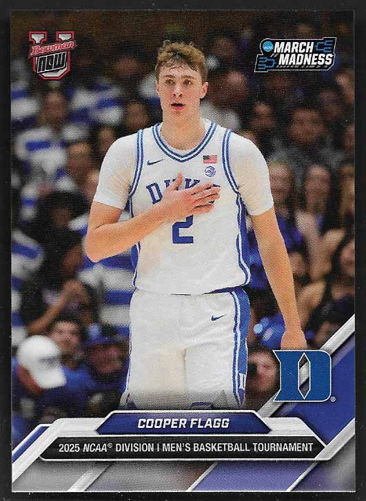 Flagg, Cooper 2025 Bowman Now march madness #2  ROOKIE MAVERICKS