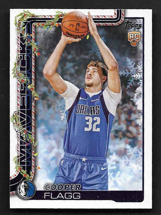 Flagg, Cooper 2025 Topps Holiday #H161  ROOKIE MAVERICKS