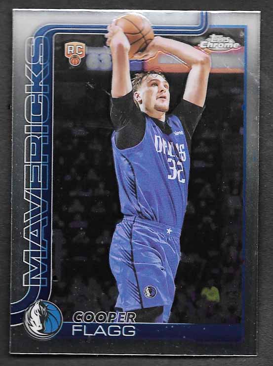 Flagg, Cooper 2025 Topps Chrome #251  ROOKIE MAVERICKS