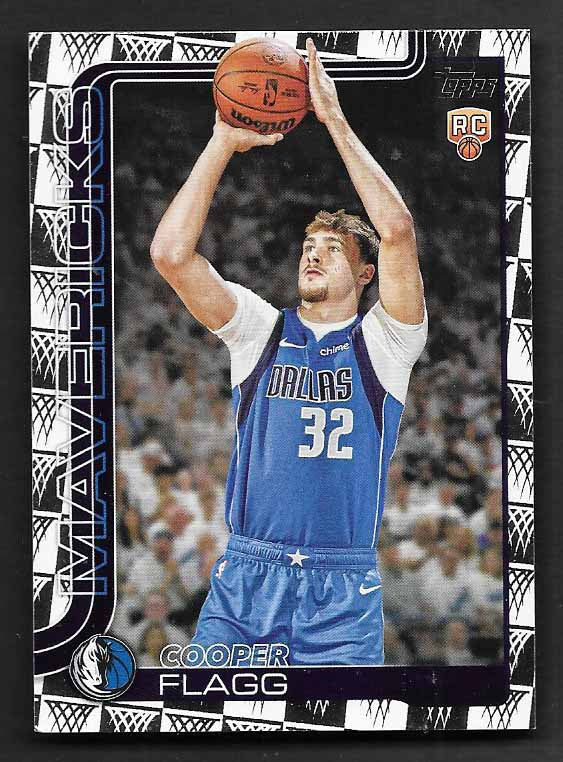 Flagg, Cooper 2025 Topps season tipoff #201  ROOKIE MAVERICKS