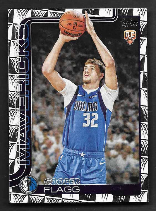 Flagg, Cooper 2025 Topps season tipoff #201  ROOKIE MAVERICKS