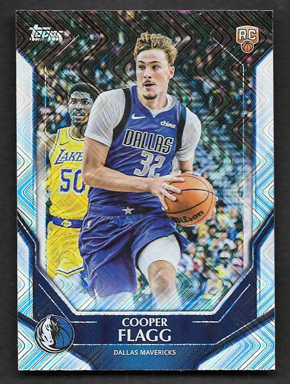 Flagg, Cooper 2026 Topps collector's kit #nba6  ROOKIE MAVERICKS