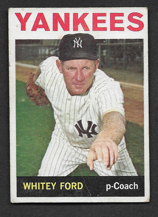 Ford, Whitey 1964 Topps HOF #380