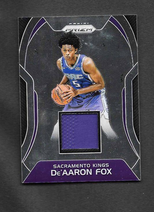 Fox, De'aaron 2017 Prizm Sensational swatches #swdf