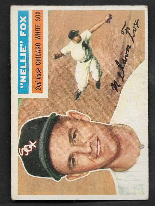 Fox, Nellie  1956 Topps 118 WHITE SOX
