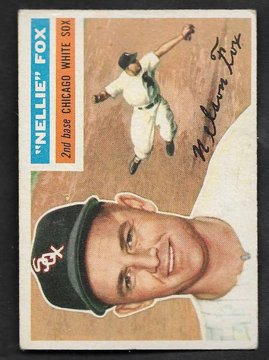 Fox, Nellie  1956 Topps 118 WHITE SOX