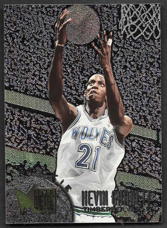 Garnett, Kevin 1995 Fleer Metal #167  ROOKIE TIMBERWOLVES CELTICS
