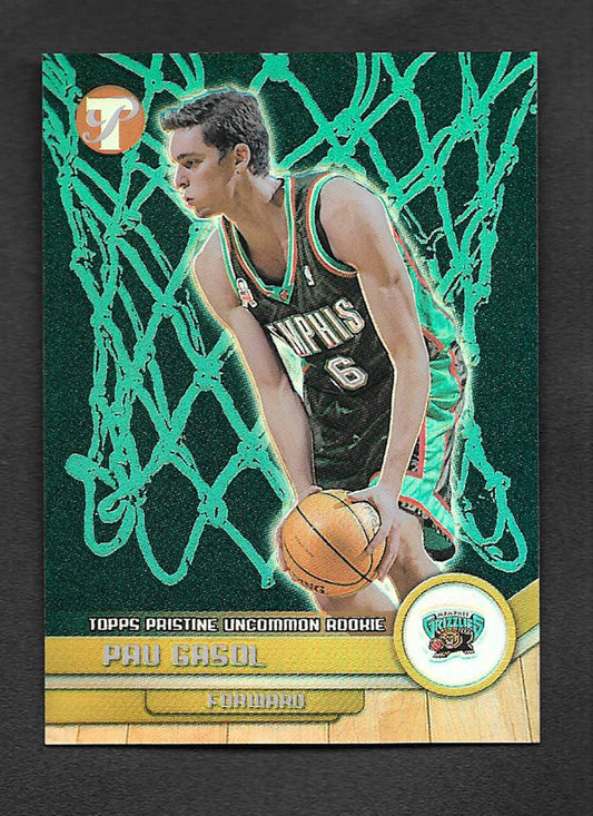 Gasol, Pau 2002 Topps Pristine refractor 385/750 #76