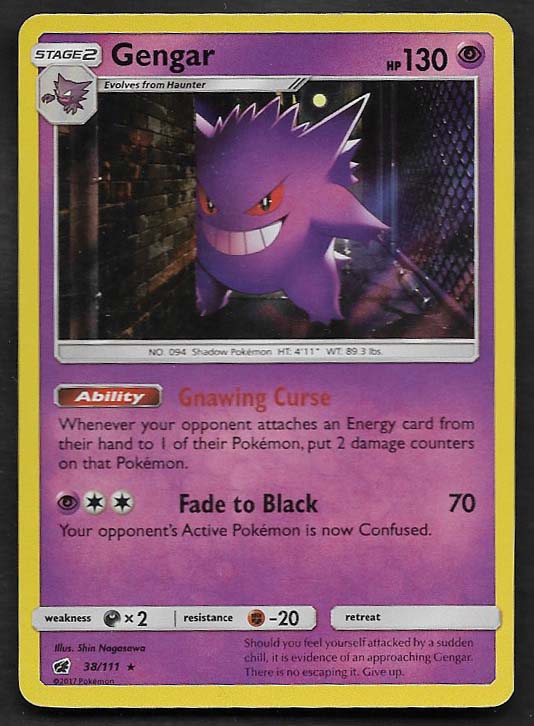 Gengar  38