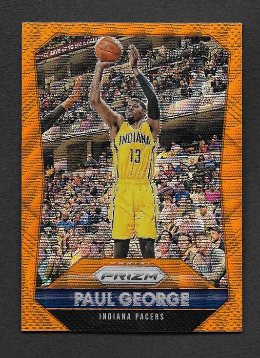 George, Paul 2015 Prizm orange wave #62