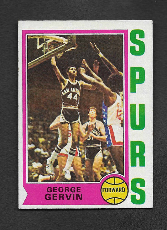 Gervin, George 1974 Topps #196