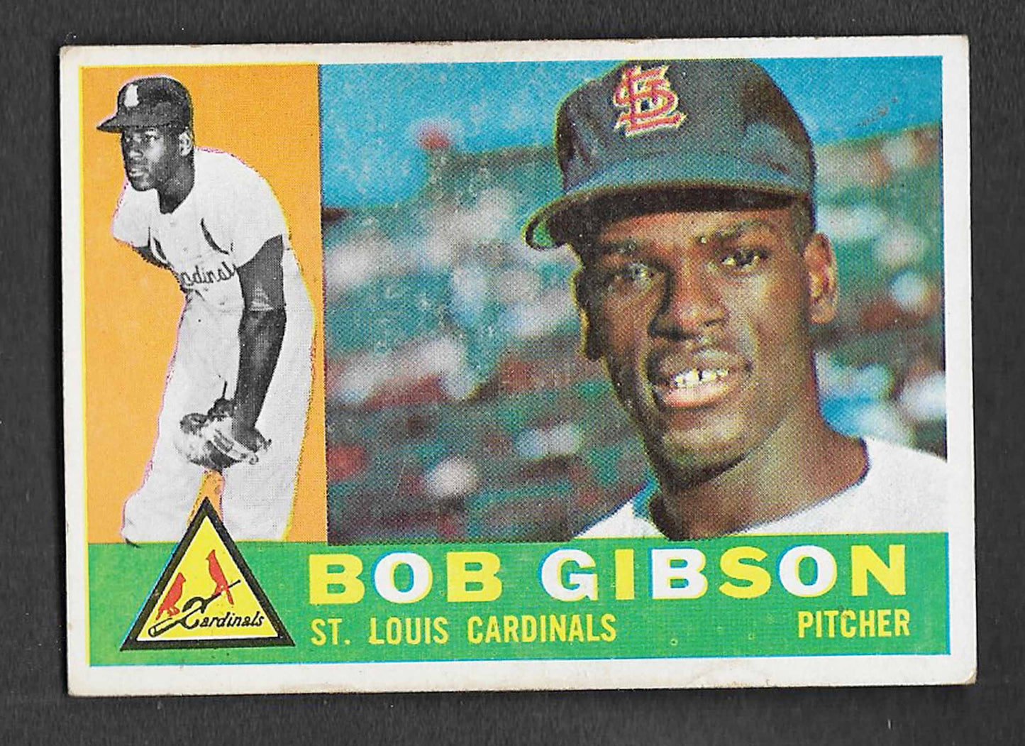 Gibson, Bob 1960 Topps HOF #73