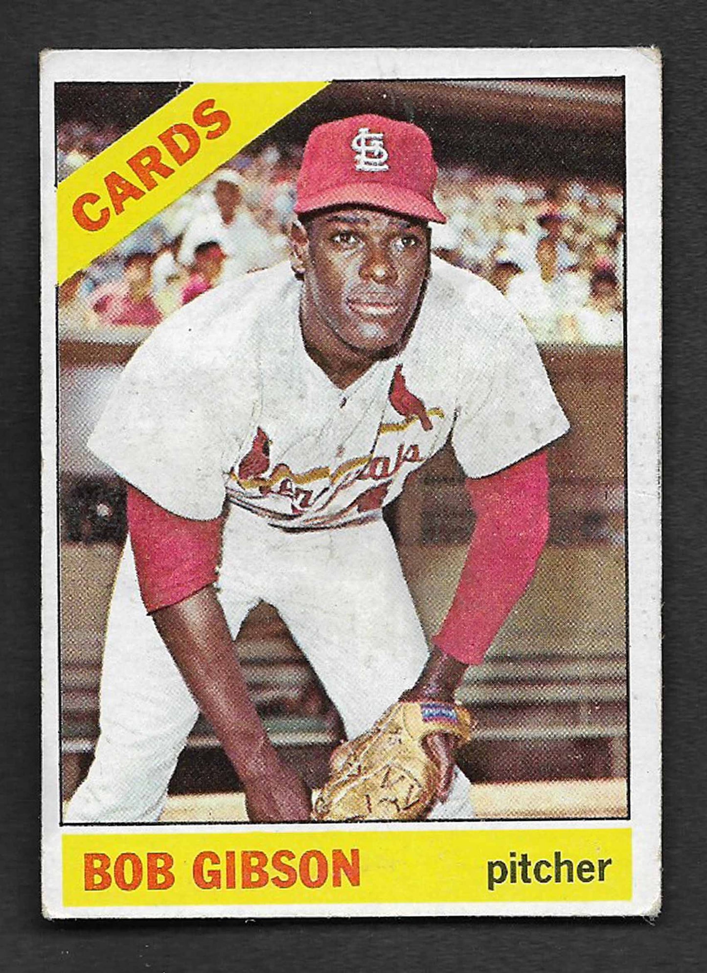 Gibson, Bob 1966 Topps HOF #320