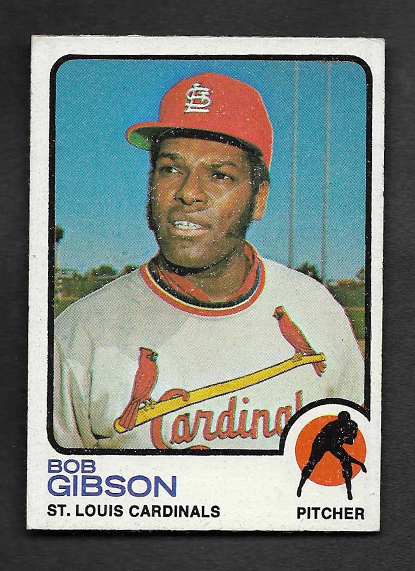 Gibson, Bob 1973 Topps HOF #190