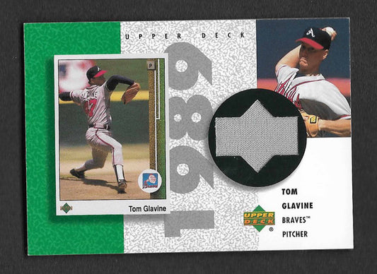 Glavine, Tom 2002 UD HOF 1989 jersey #r-tg