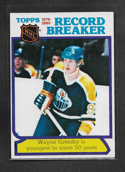 Gretzky, Wayne 1980 Topps Record Breaker #3