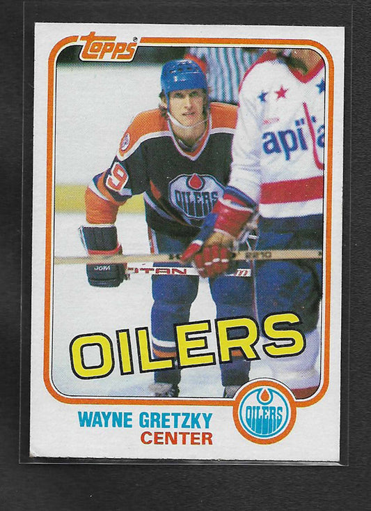 Gretzky, Wayne 1981 Topps #16