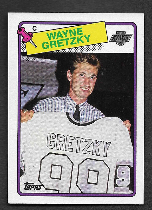 Gretzky, Wayne 1988 Topps #120  OILERS RANGERS KINGS